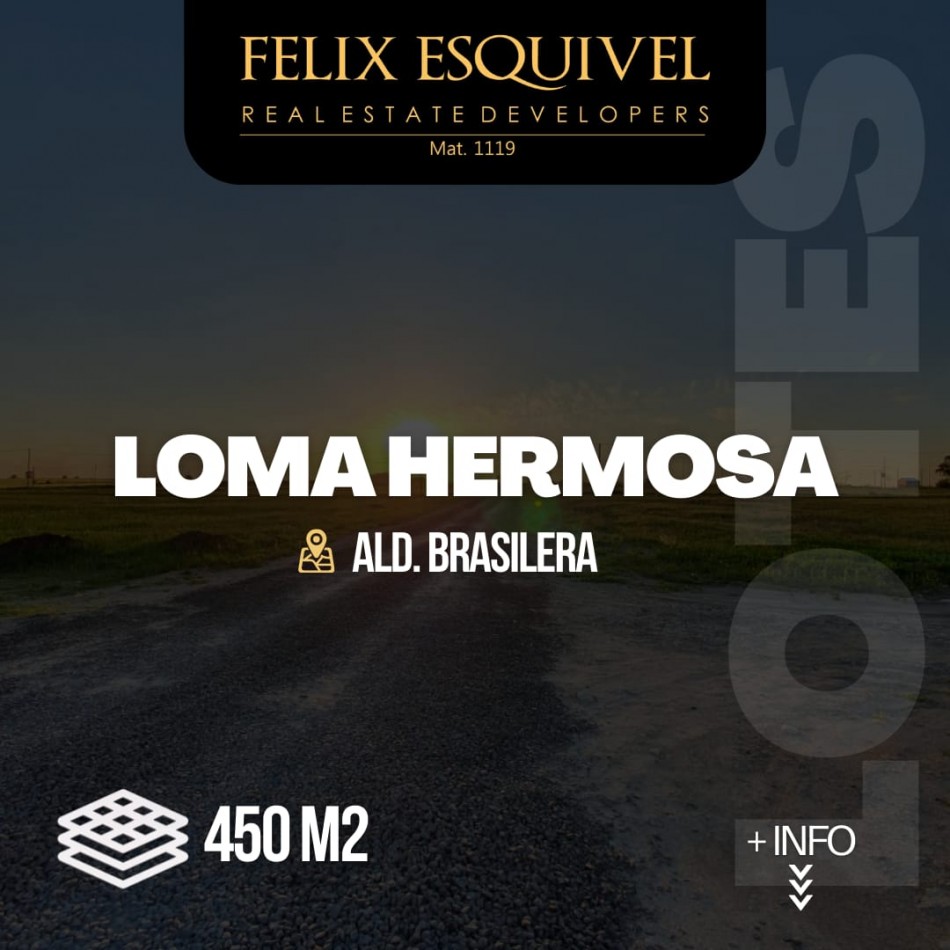 LOTEO LOMA HERMOSA - ALDEA BRASILERA