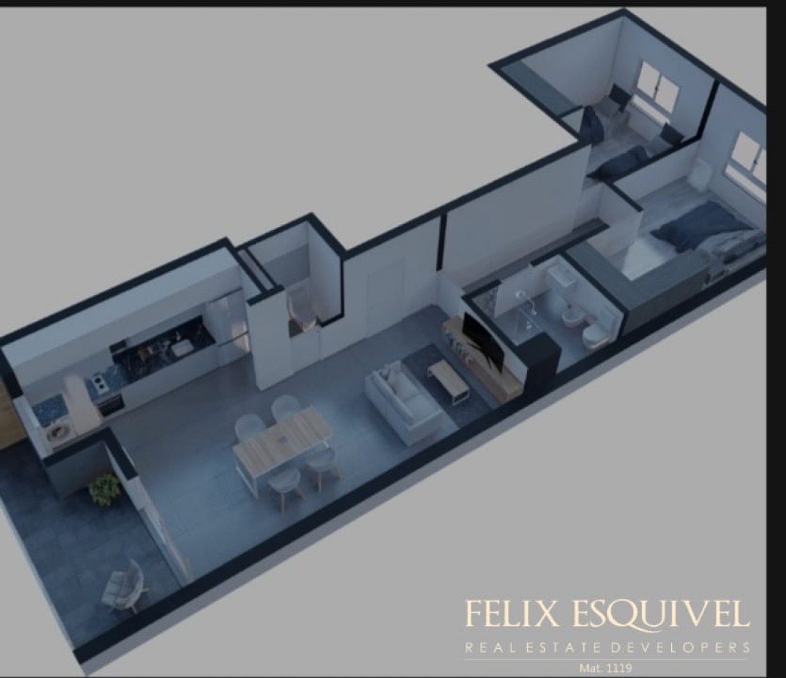 VENTA - DEPARTAMENTOS EN POZO DE 1 Y 2 DORMITORIOS - ZONA SAENZ PEÑA - en PESOS Y FINANCIADO